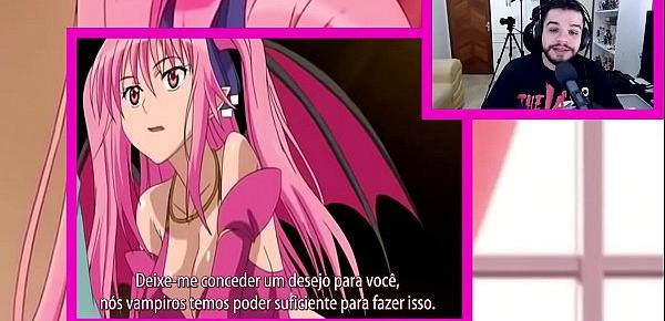  VAMPIRA EMPREGUETE nesse HENTAI de FAMÍLIA - Vampire - REACT